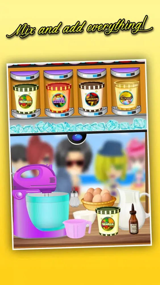 Capturas de pantalla de My Ice Cream Chef Cooking Game - Make Frozen Cone Scoops & Match Icecream Orders