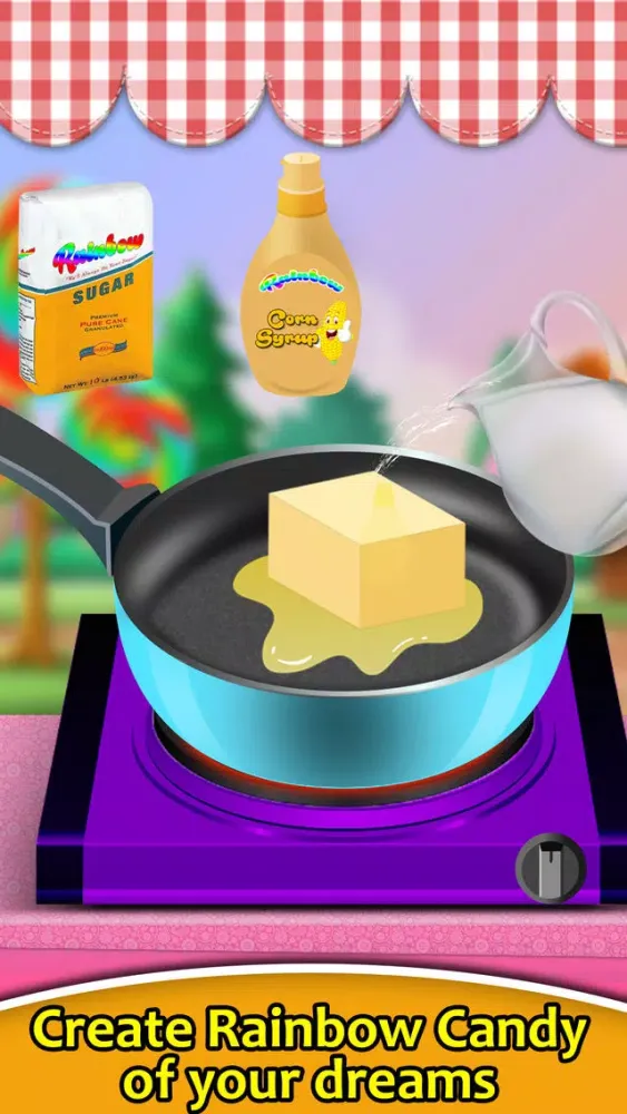 Colorful Candies Shop - Make Rainbow Sweets应用截图