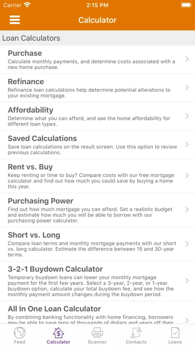 Vision Lending Services Screenshots
