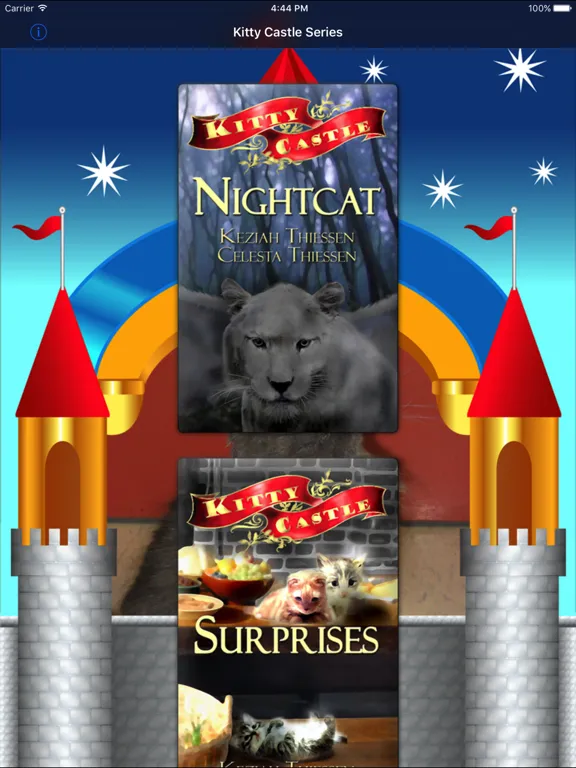 Captures d'écran de Kitty Castle Books iPad 