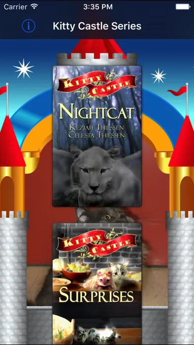 Captures d'écran de Kitty Castle Books
