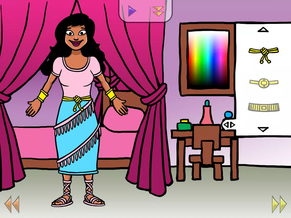 ภาพหน้าจอของ Esther - Interactive Bible Stories iPad 