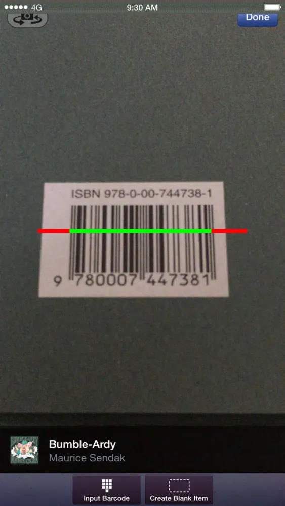 Barcode Library Scan & Catalog Ekran Görüntüleri