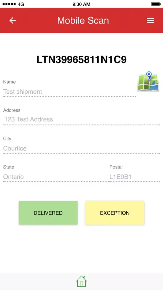 Tangkapan layar Landmark Global Mobile Scan