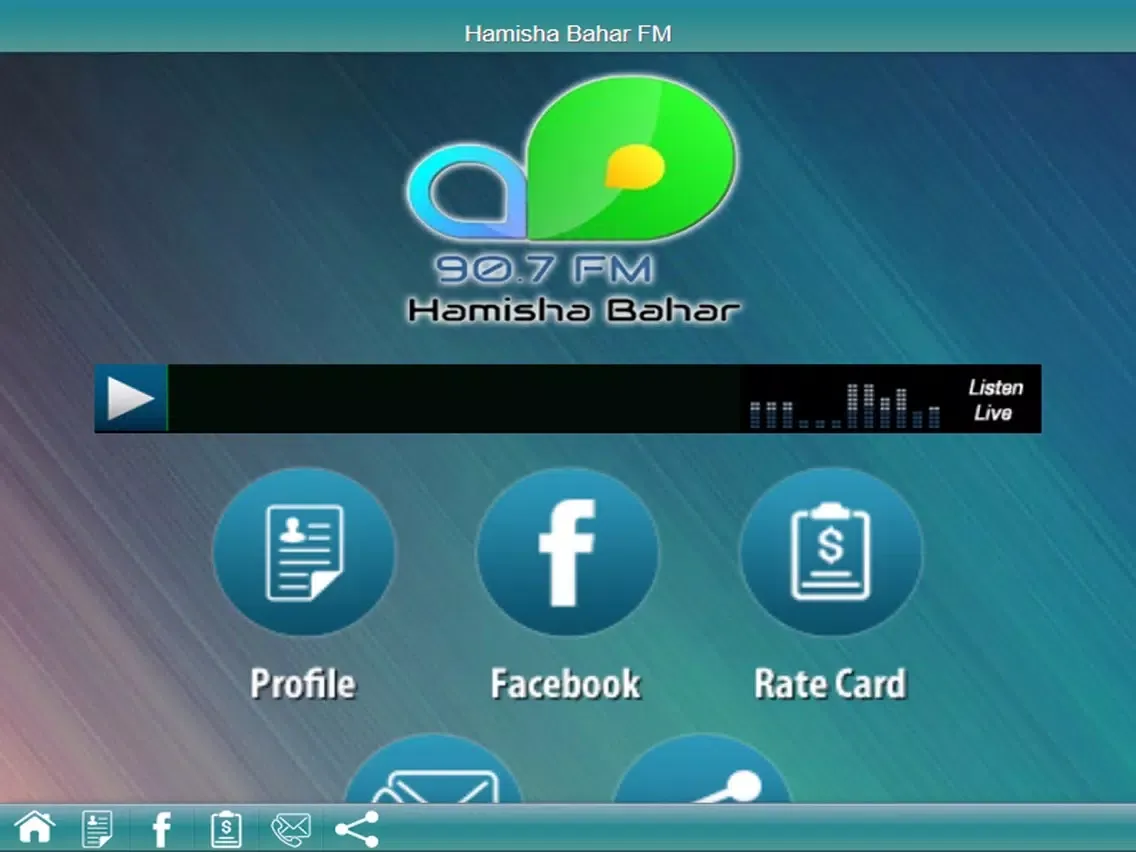 Hamisha Bahar Radio iPad  스크린샷