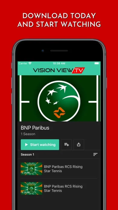 Screenshot di Vision View TV