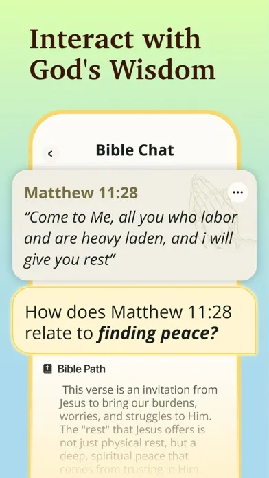 Ảnh chụp màn hình của Bible Path: Daily Devotional