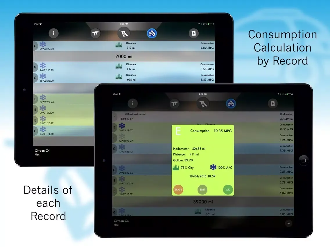 Ecoflex Pro iPad  سکرین شاٹس