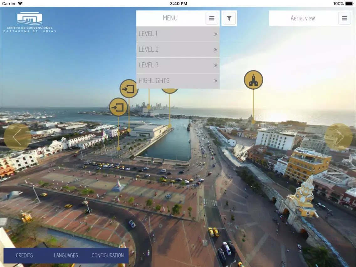 CCCartagena iPad  سکرین شاٹس
