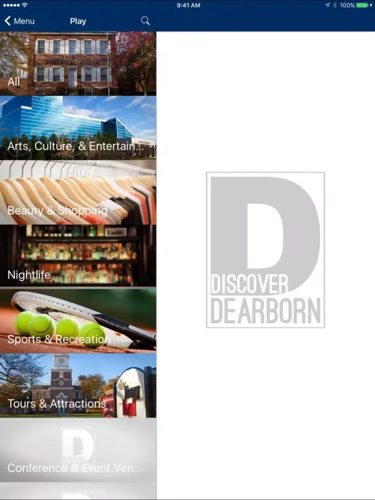 صور Discover Dearborn iPad 