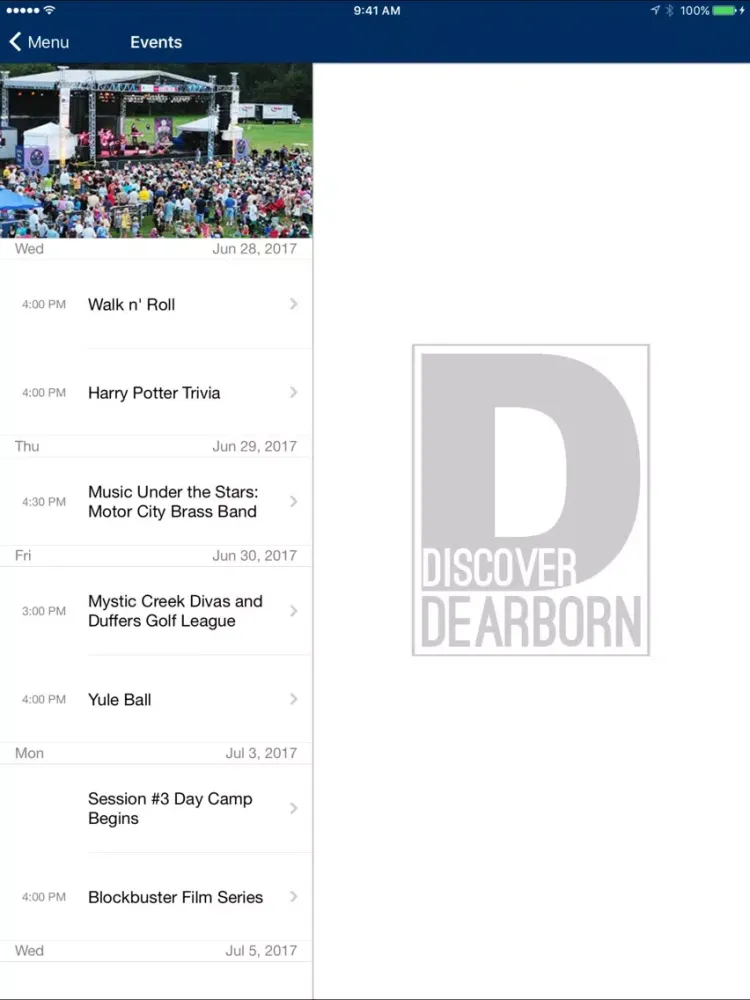 صور Discover Dearborn iPad 