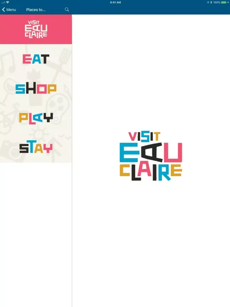 Visit Eau Claire iPad 应用截图