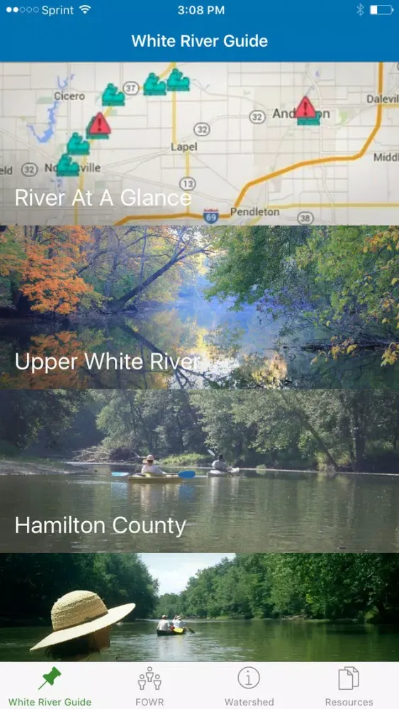 Скриншоты White River Guide, Indiana