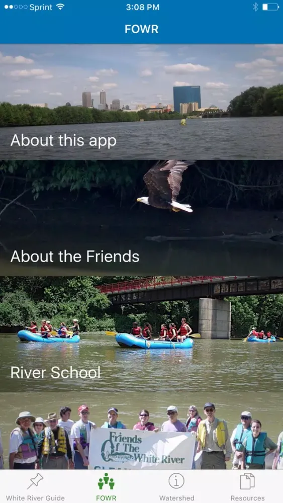 Скриншоты White River Guide, Indiana