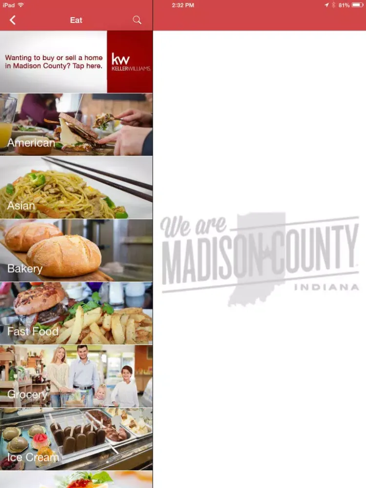 Ảnh chụp màn hình của We Are Madison County (WAMC) iPad 