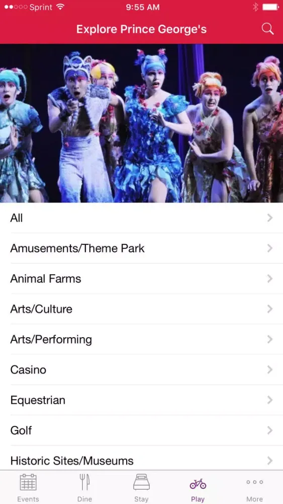 Capturas de pantalla de Explore Prince George’s County