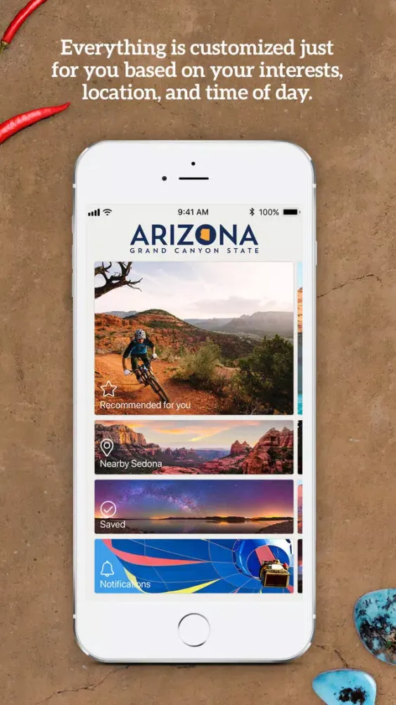Ảnh chụp màn hình của Visit Arizona