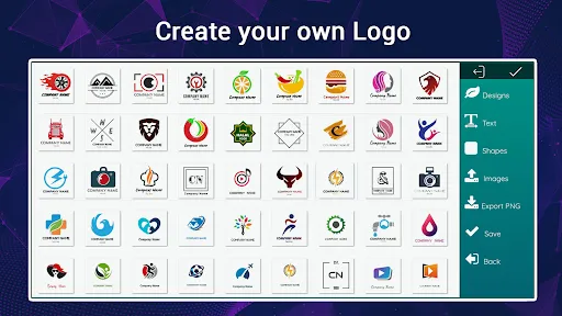 Business Card Maker, Visiting Screenshots