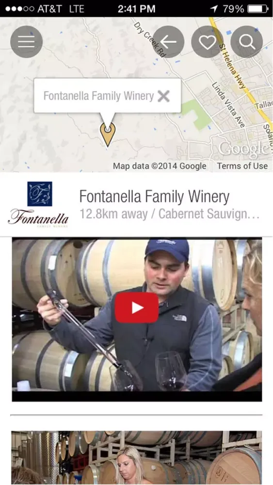 Napa Valley Mobile Concierge Screenshots
