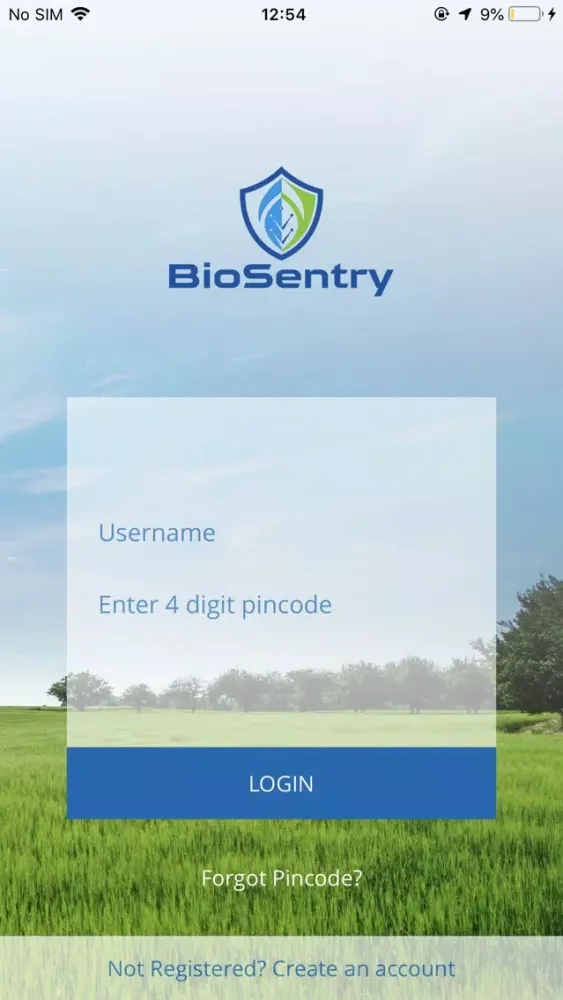 تصاویر BioSentry Visitors App