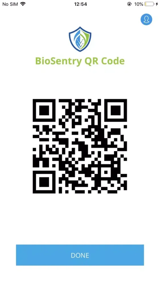 تصاویر BioSentry Visitors App