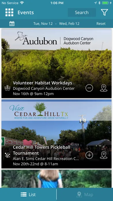 Visit Cedar Hill TX स्क्रीनशॉट