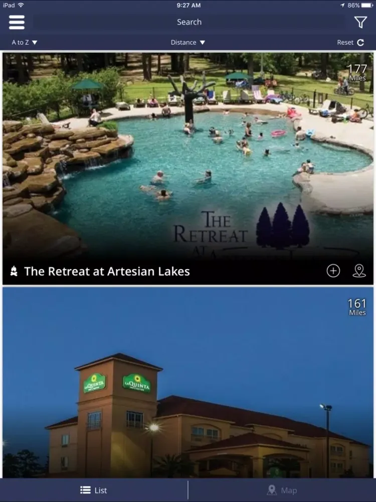 Visit Cleveland Texas iPad 應用截圖