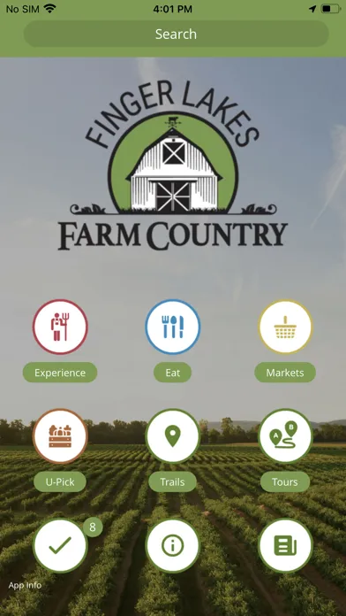Capturas de tela do Finger Lakes Farm Country
