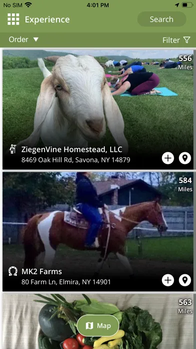 Capturas de tela do Finger Lakes Farm Country