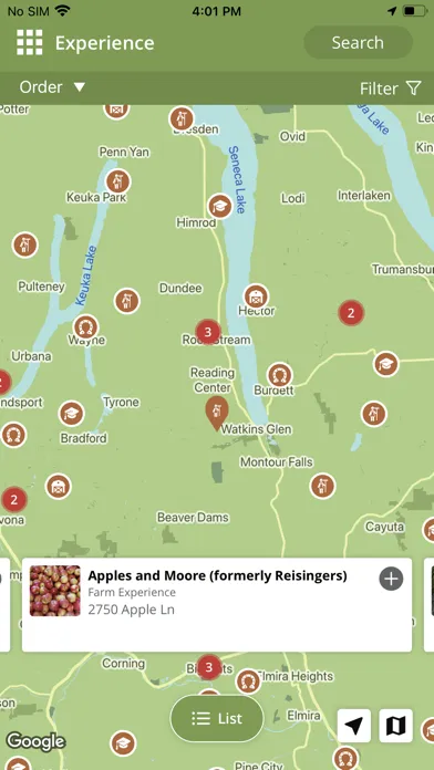 Capturas de tela do Finger Lakes Farm Country