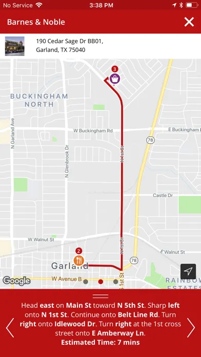 Ảnh chụp màn hình của Visit Garland Texas
