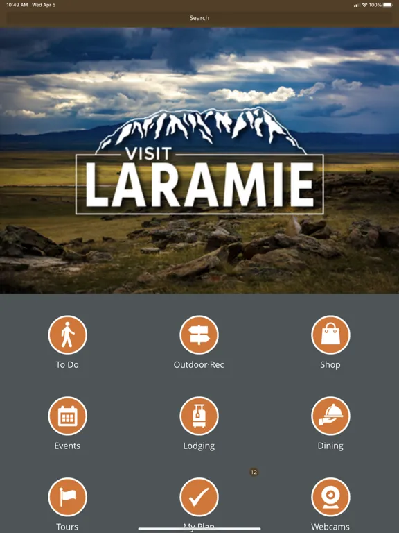 Скриншоты Visit Laramie, Wyoming iPad 