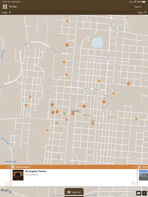 Скриншоты Visit Laramie, Wyoming iPad 