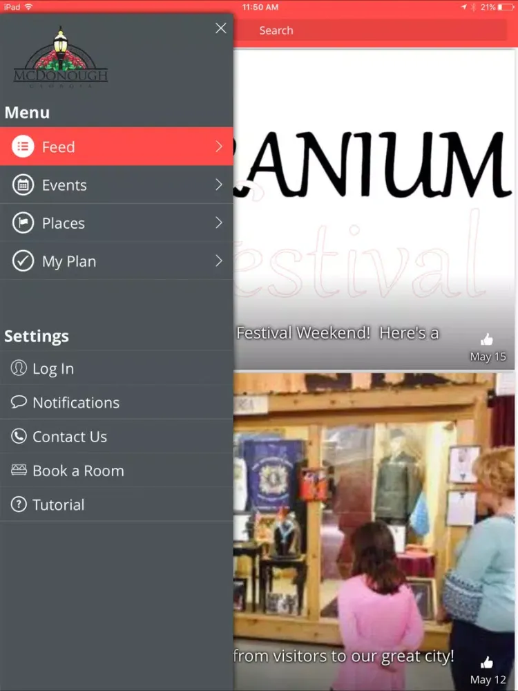 Visit McDonough, GA! iPad  Ekran Görüntüleri