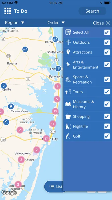 Visit Ocean City MD स्क्रीनशॉट
