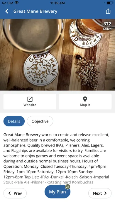 Prince William Beverage Trail سکرین شاٹس