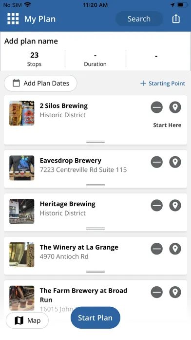 Prince William Beverage Trail سکرین شاٹس
