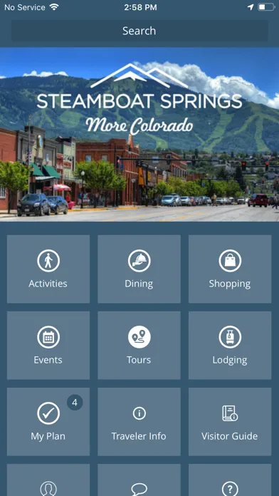 Capturas de pantalla de Visit Steamboat Springs!