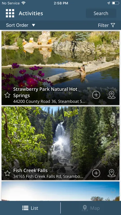 Capturas de pantalla de Visit Steamboat Springs!
