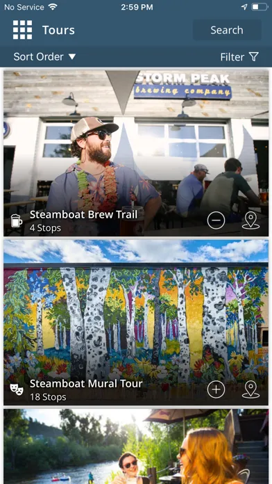 Capturas de pantalla de Visit Steamboat Springs!