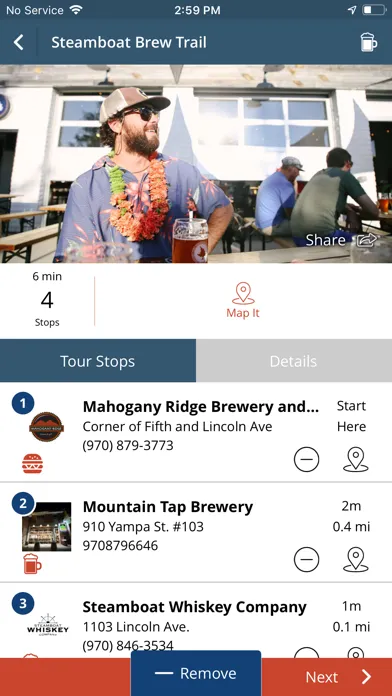 Capturas de pantalla de Visit Steamboat Springs!