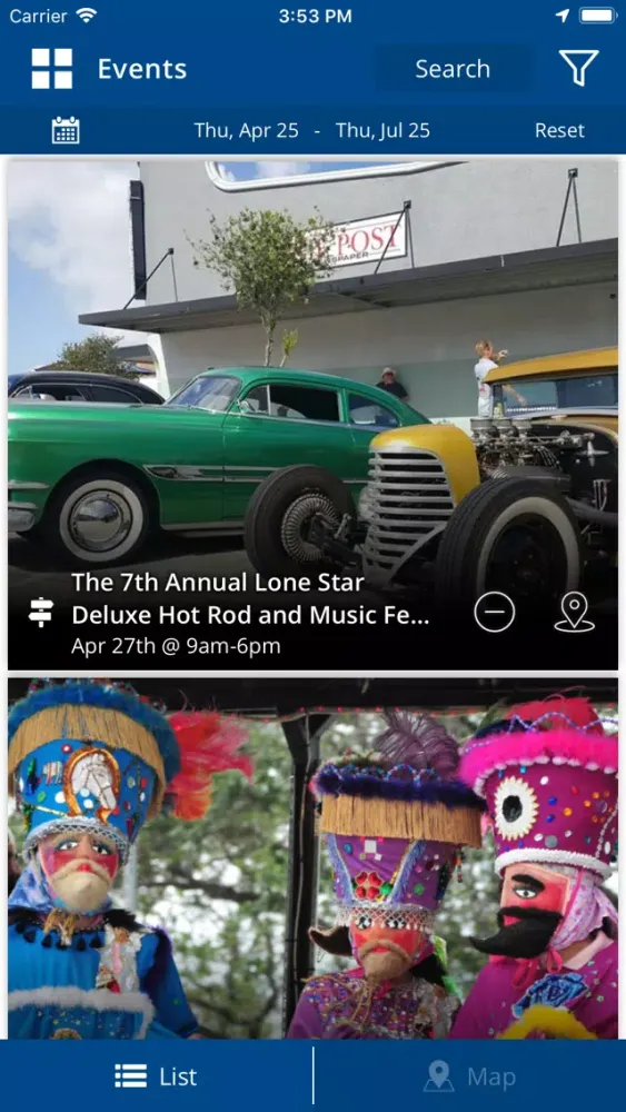Captures d'écran de Visit Texas City!