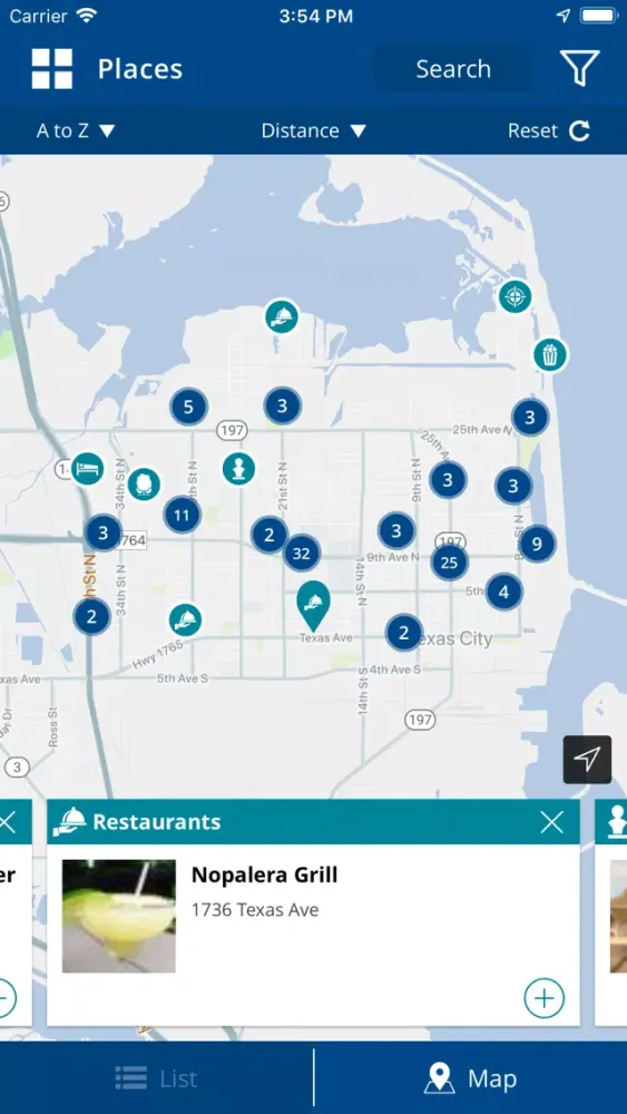 Captures d'écran de Visit Texas City!