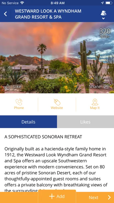 ภาพหน้าจอของ Southern Arizona Attractions