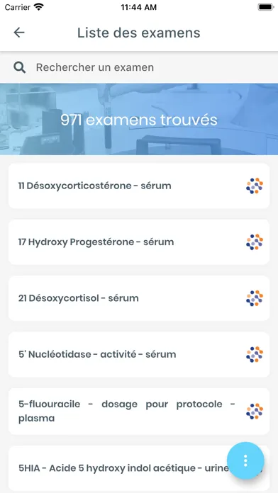 Ảnh chụp màn hình của NOVABIO