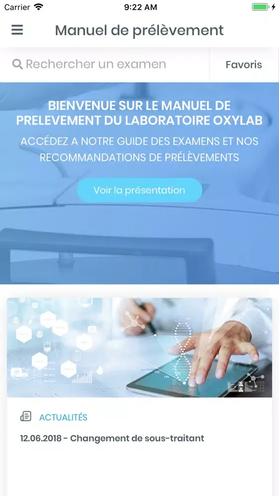 Zrzuty ekranu OXYLAB