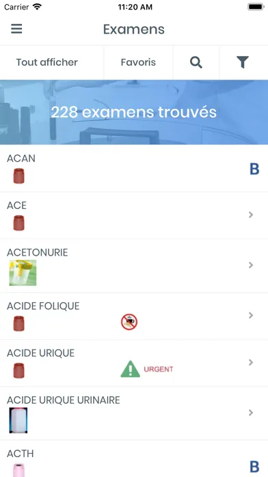 Ảnh chụp màn hình của SYNLAB Auvergne