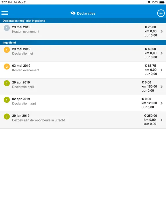 Скриншоты Visma Talent iPad 