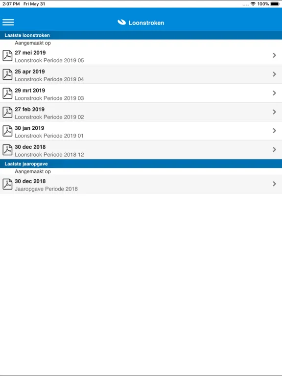 Скриншоты Visma Talent iPad 