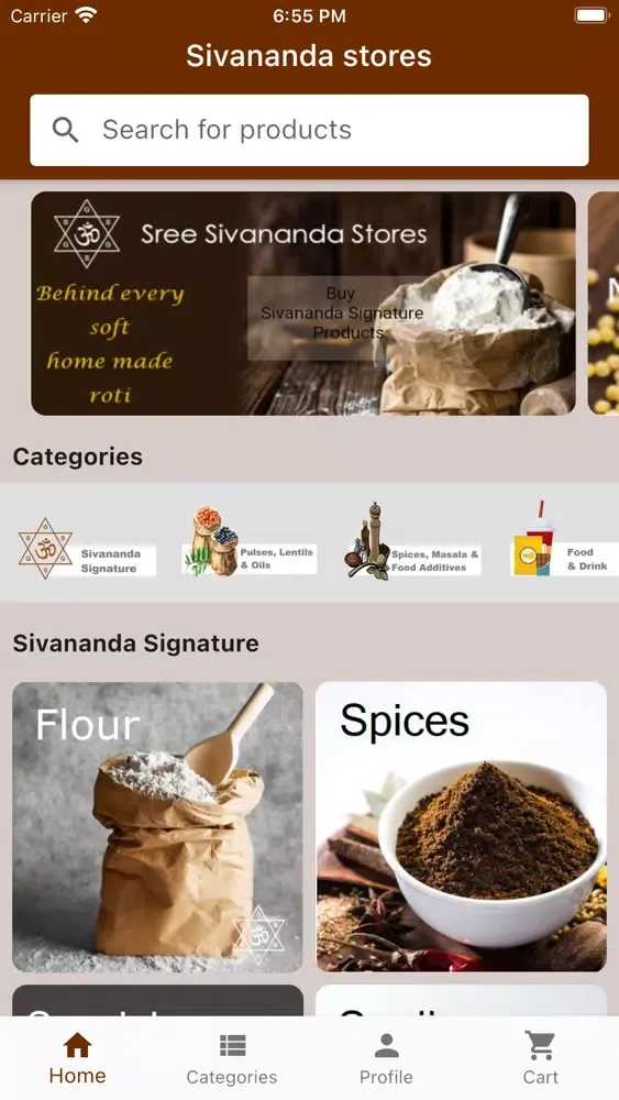 Capturas de pantalla de Sree Sivananda Stores